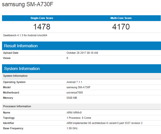 Galaxy-A7-2018-Geekbench55