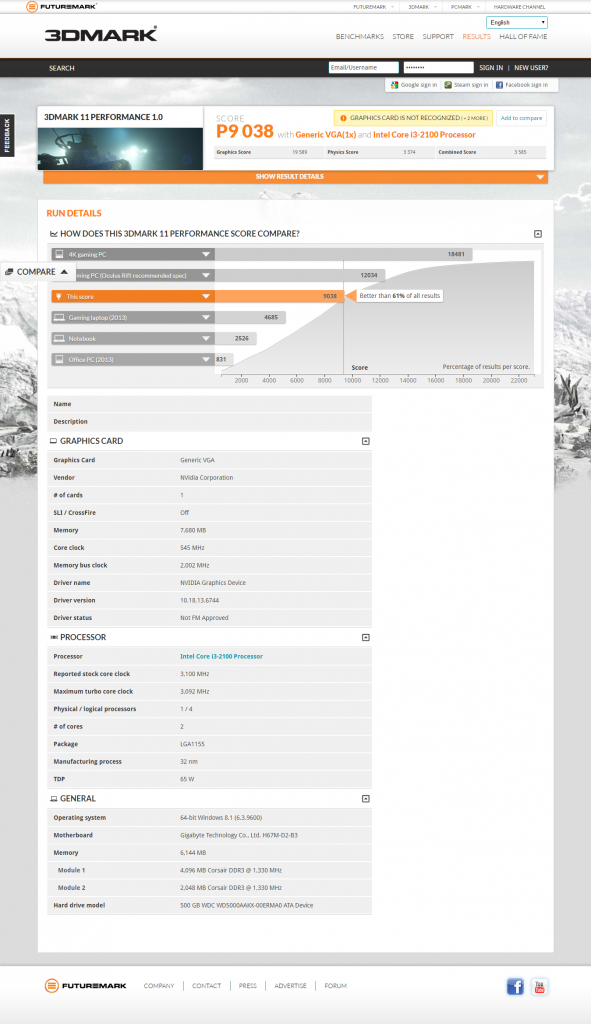 Nvidia-Pascal-3DMarak-11-i3-2100