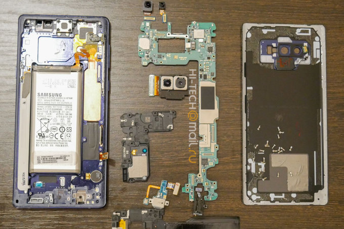 Samsung-Galaxy-Note-9-teardown