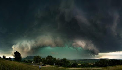 nubes verdes
