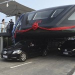 El alucinante autobús del futuro chino que acabará con los atascos