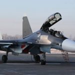 Las Fuerzas Armadas rusas reciben más cazabombarderos Su-30SM2.