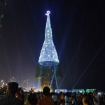 Sri Lanka quiere el récord Guinness por árbol de Navidad de 73 metros