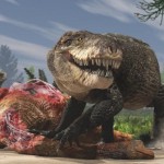El cocodrilo gigante con dientes de Tiranosaurio rex