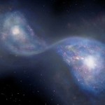 Observan fusión galáctica más lejana y antigua jamás vista