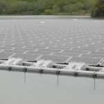 En Japón ya construyen paneles solares hasta encima del agua