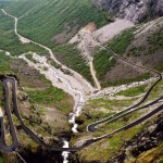 La Carretera más peligrosa del mundo trollstigen en Noruega