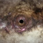Agujero negro vagando por la Vía Láctea espiado por Hubble