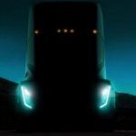 Esta es la primera imagen del camión eléctrico Tesla