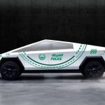 El Tesla Cybertruck se une a la excepcional flota de la policía de Dubai