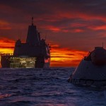 Recuperando una cápsula espacial en el océano