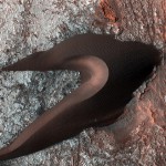 La NASA descubre numerosas dunas en la superficie de Marte.