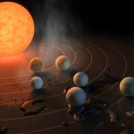 Confirman la presencia de agua en los siete planetas del sistema TRAPPIST-1