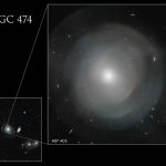 El telescopio Hubble capta una enorme galaxia elíptica que pudo «canibalizar a sus vecinas»