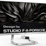 Monitores AOC Porsche, sin bordes y sin cables