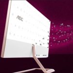 AOC Q2781PS, monitor QHD casi sin bordes con cristales de Swarovski
