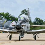 EE. UU. completó la entrega de ocho nuevos aviones de ataque AT-6TH Wolwerine a la Fuerza Aérea de Tailandia