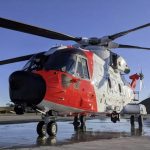 La base noruega de la Fuerza Aérea de Ørland pone en marcha el nuevo AW101-612.