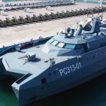 La Armada iraní recibió una nueva corbeta futurista