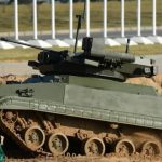 Rusia desarrolla el vehículo terrestre de combate Udar, totalmente autónomo.