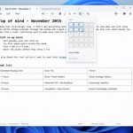 El Bloc de Notas de Windows 11 se actualizará y ahora podremos usar tablas en la aplicación