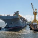 Ingalls Shipbuilding bota el buque de asalto anfibio Bougainville (LHA 8).