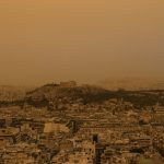 La calima ‘se traga’ Grecia