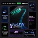 Nuevo sistema de carga de Infinix ¡260 W!