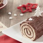Tronco de chocolate de Navidad versión light