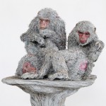 Artista japonés crea, con papel periódico, impresionantes esculturas realistas de animales