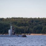 El nuevo submarino tipo 218SG construido para la Marina de Singapur comienza las pruebas de mar.