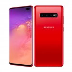 El Samsung Galaxy S10 aparece en un llamativo color rojo
