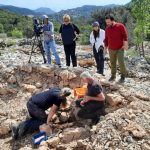 Hallan un raro casco de guerra griego de 2.500 años de antigüedad