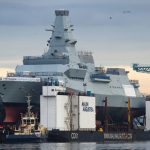 La más avanzada fragata de la Armada británica abandona el astillero