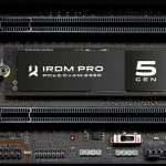 IRDM PRO GEN 5 SSD: SSD PCIe 5.0 compacto gracias a su disipador de grafeno