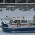 3 aerodeslizadores de búsqueda y salvamento de Rusia