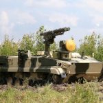 Rusia despliega el vehículo antitanque Khrizantema-S para enfrentar los tanques occidentales en Ucrania
