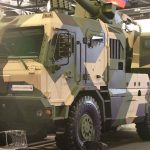 BIA, nueva pieza de Artillería compacta de 155/52mm sobre camión 6×6