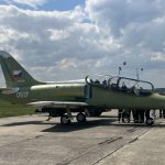 Primer vuelo de un entrenador avanzado L-39NG de nueva producción.