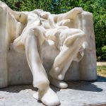 Abe Lincoln se veía un poco incómodo cuando su estatua de cera se derrite en calor