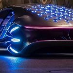 Mercedes Benz pone a prueba el prototipo de su vehículo eléctrico futurista Vision AVTR
