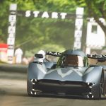 Un auto eléctrico con ventilador bate un récord en el Festival de Velocidad del Reino Unido