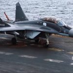 Rusia envía sus cazas MiG-29K a la guerra de Ucrania.