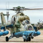 Rusia concretó la entrega de nuevos helicópteros de ataque Mil Mi-35M a la Fuerza Aérea de Bielorrusia
