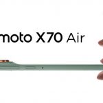 Motorola se prepara para competir con el iPhone Air: anuncia el Moto X70 Air, un celular ultra delgado