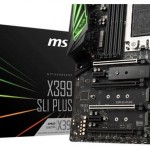 MSI presenta la placa base X399 SLI Plus para procesadores Threadripper de AMD