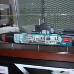 El submarino ruso M-750B Serval modificado para portar minisubmarinos en su interior