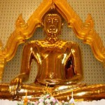 El Templo del Buda de oro o Wat Traimit en Bangkok