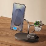 Samsung lanza su cargador inalámbrico Qi2 3-en-1