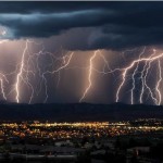 Los rayos crean antimateria